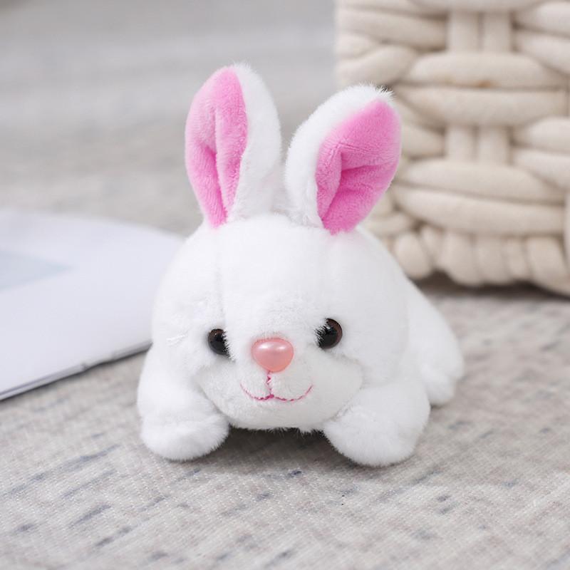 Creative Cute Plush Rabbit Keychain Stylish Unique Bag Charm Delicate Adorable Couple Gift