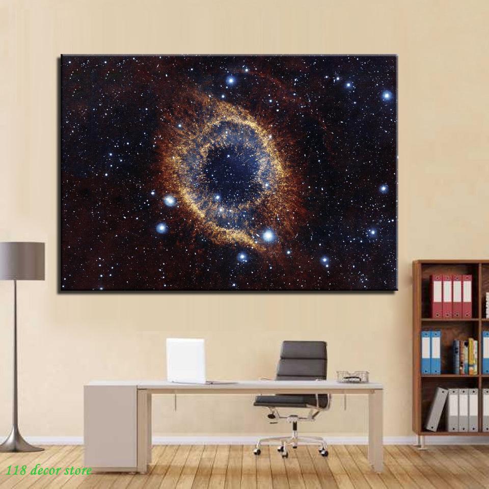 Canvas Prints Wall Decor, Modern Landscape Canvas Painting Digital Painted Posters Wall Art Picture for Living Room