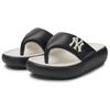MLB New York Yankees Abrasion Resistant Slip Resistant Flip Flops Unisex Black Sneakers 3ALPBFL43-50BKS