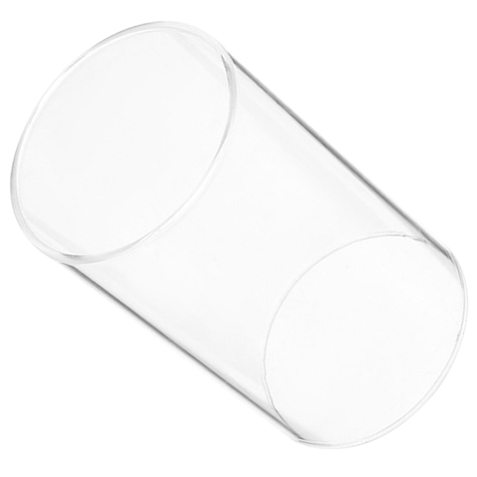 Clear Cylinder Glass Cover Creative Glass Candleholder Simple Transparent Shade Cylinder Candleholders 20X6X6CM