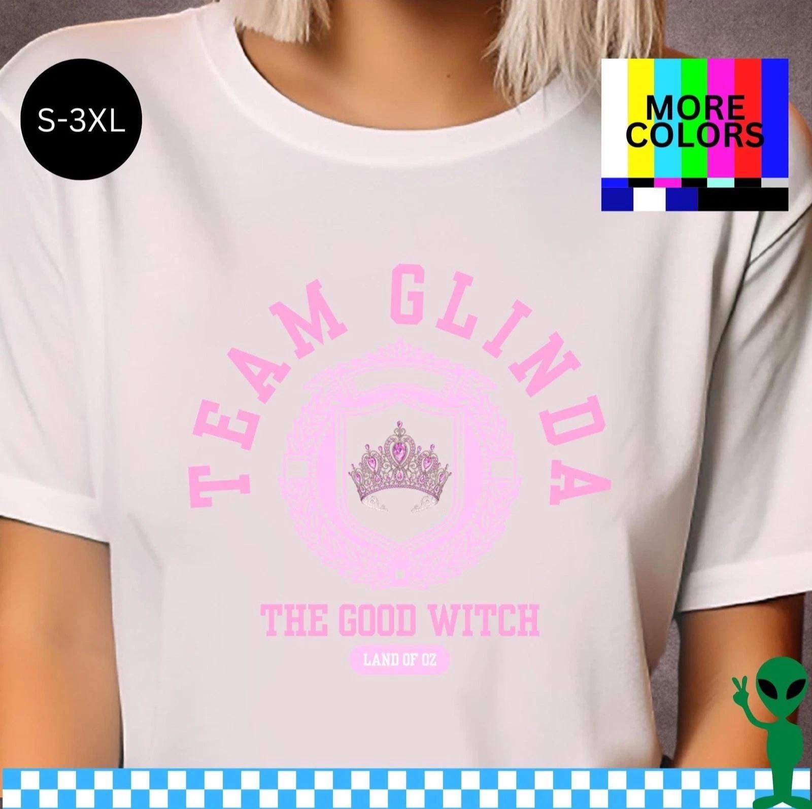 Team Glinda Wicked Shirt S-3XL Unisex Short-Sleeve L