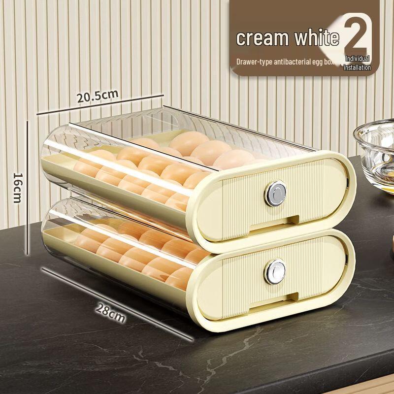 Rolling Egg Dispenser for Refrigerator