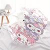 Kuromi My Melody My Sweet Piano Automatic 3-Fold Cartoon Umbrella Design, Cute Cartoon Pattern, Portable Outdoor Umbrella, Perfect, Holiday Gift for D