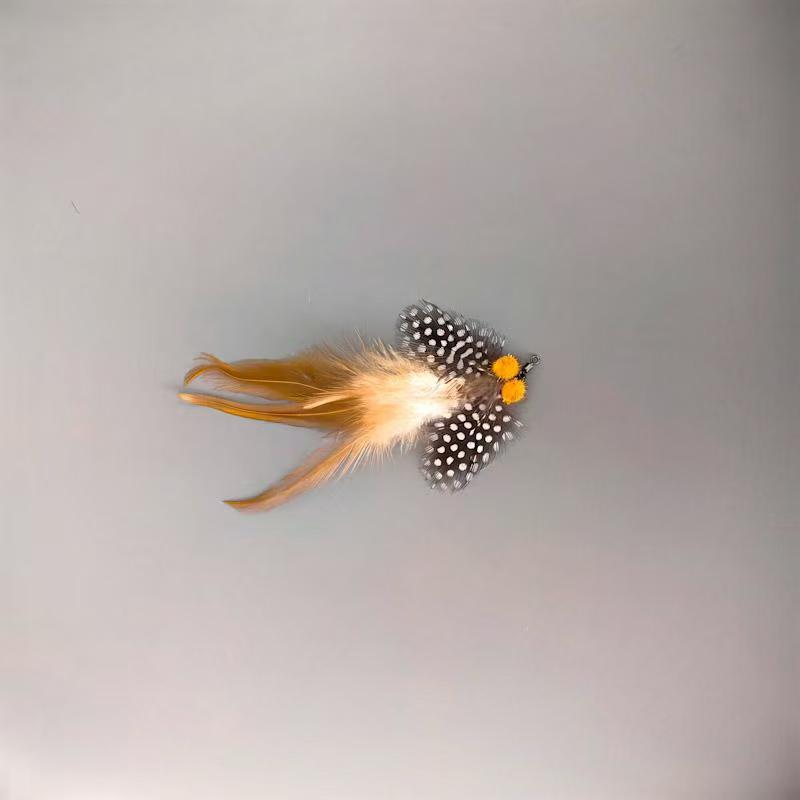Artificial Insects Cat Teasing Stick Change Head Toy Pet Feather Wings Toys