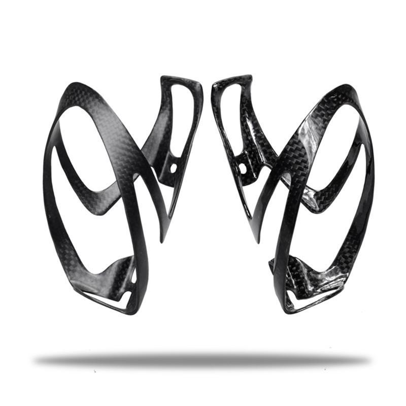 ONGE Bicycle Bottle Holder Full Carbon Fiber Bike Bottle Cage Cycling Kettle Holder Bicycle Cages Glossy Black Parts Accessories