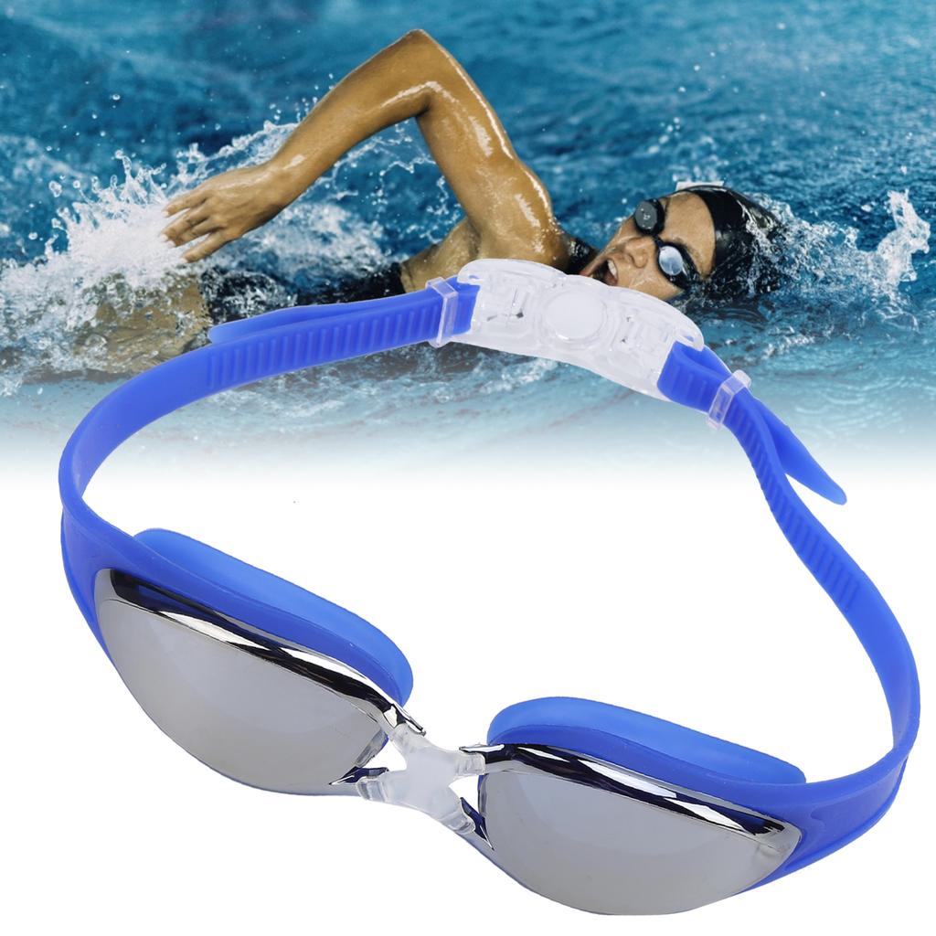 Adult Swimming Goggles UV Anti Fog No ing Electroplating Swim Glasses