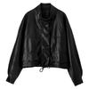 Women's Retro PU Leather Motorcycle Jacket