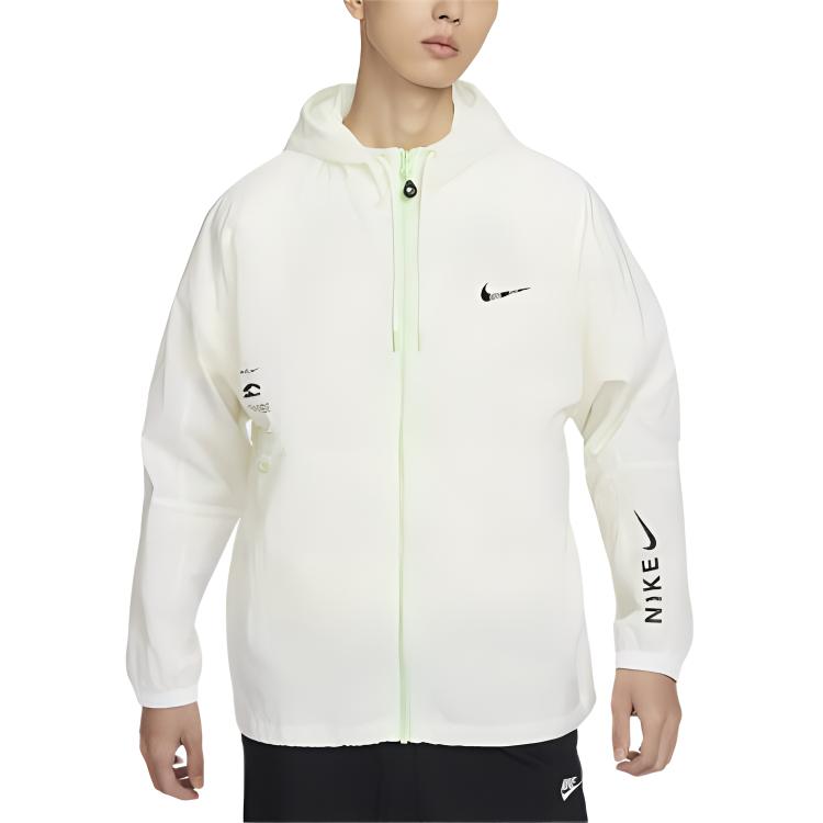 

Nike Sportswear Logo Watercolor Pattern Hooded Woven Jacket Men Jacket Sail HF6170133 XL