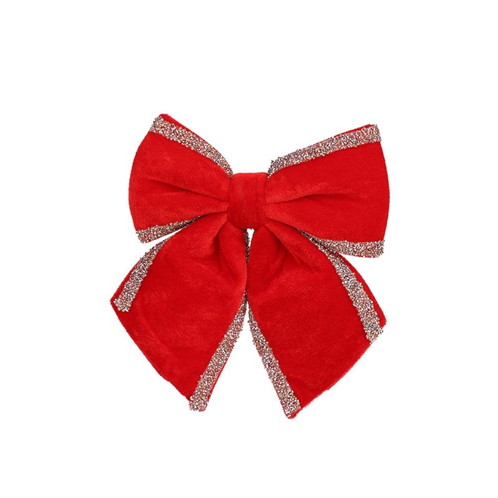 

Мультяшная Рождественская Елка Бант DIY Поделка С Рождеством Христовым Украшения Сувениры для Вечеринки S красный