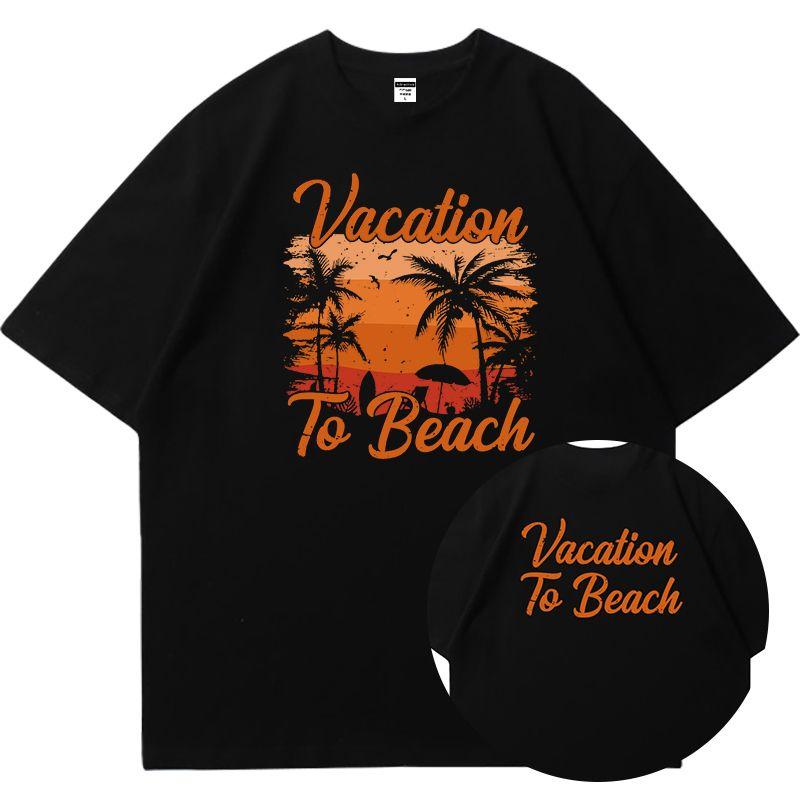 

Trendy Xu Lu Retro Oversize Short Sleeve T-Shirt Black S