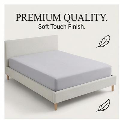 Solid-color Pure Cotton Bed Cover, Single-piece All-cotton Bed Cover