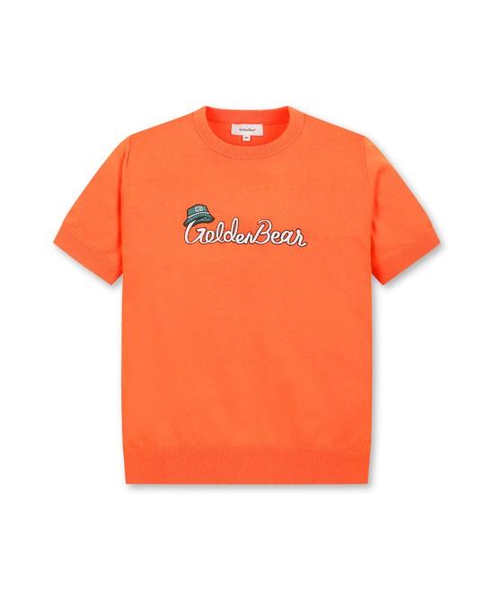 Goldeunbeeo (W) Chest Emb S/S Sweater G5Wam26201Orx