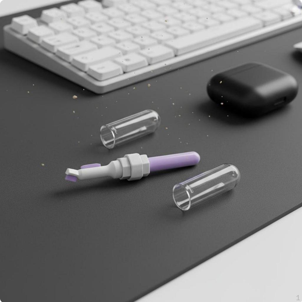 Earbud Cleaning Pen MultiFunctional Tool Headphone Cleaner Kit for