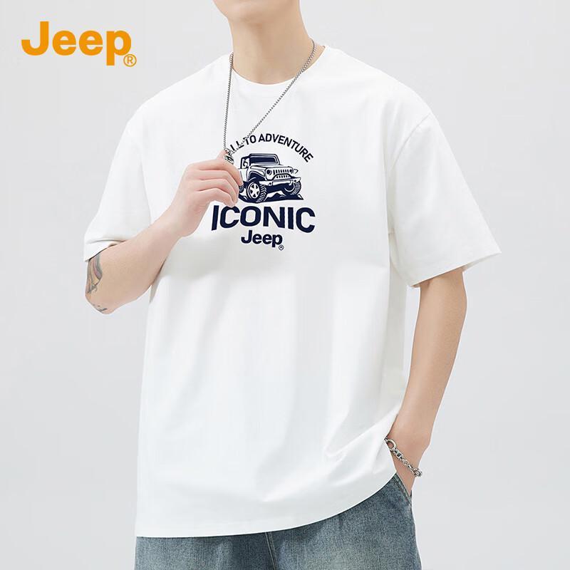 Jeep Men's Heavyweight Cotton T-Shirt