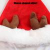 Christmas Cat Costume Set Santa Hat And Bib Collar Xmas Party Pet Outfit for Small Dogs Cats Holiday Dress-up Photography Props