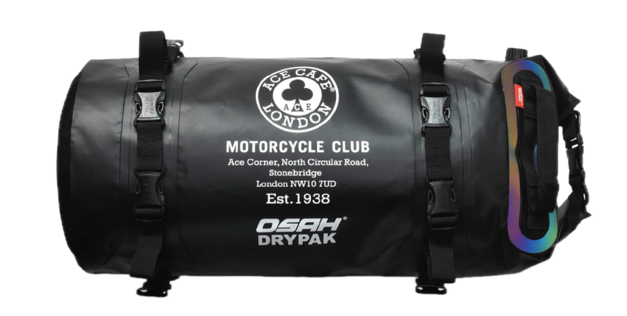 

ACE CAFE x OSAH DRYPAK WATERPROOF TAILPACK Black