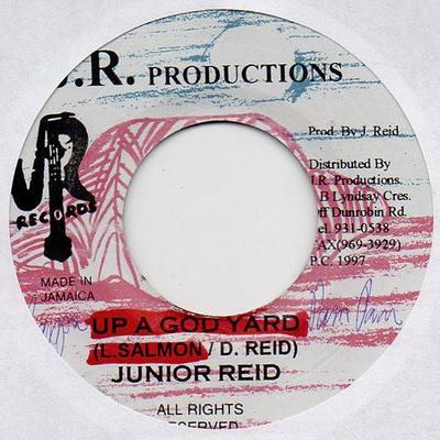 7-tums Skiva JUNIOR REID - Rappa Pam Pam INGEN J.R. Produktion 1997 Jamaica Reggae, Ska & Dub Använd