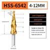 "Green Forest Pagoda Drill Bit, Stainless Steel Metal Hole Opener, Alloy Electric Step Drill Bit"