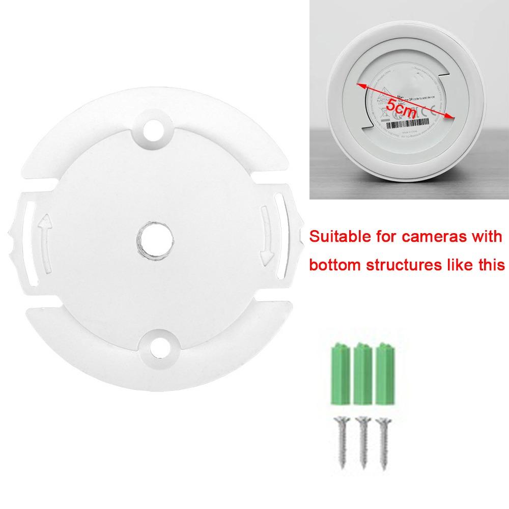 With 1/4 Screw 360° Rotation Mini Camera Holder Adjustable Clip Fixation Smart Camera Mount No Punching Monitor Bed Bracket