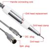 Professional Electric Nail Drill Handle 35000RPM Nail Art Drill Handpiece File Polish Grind Machine Manicure Drill Accessory