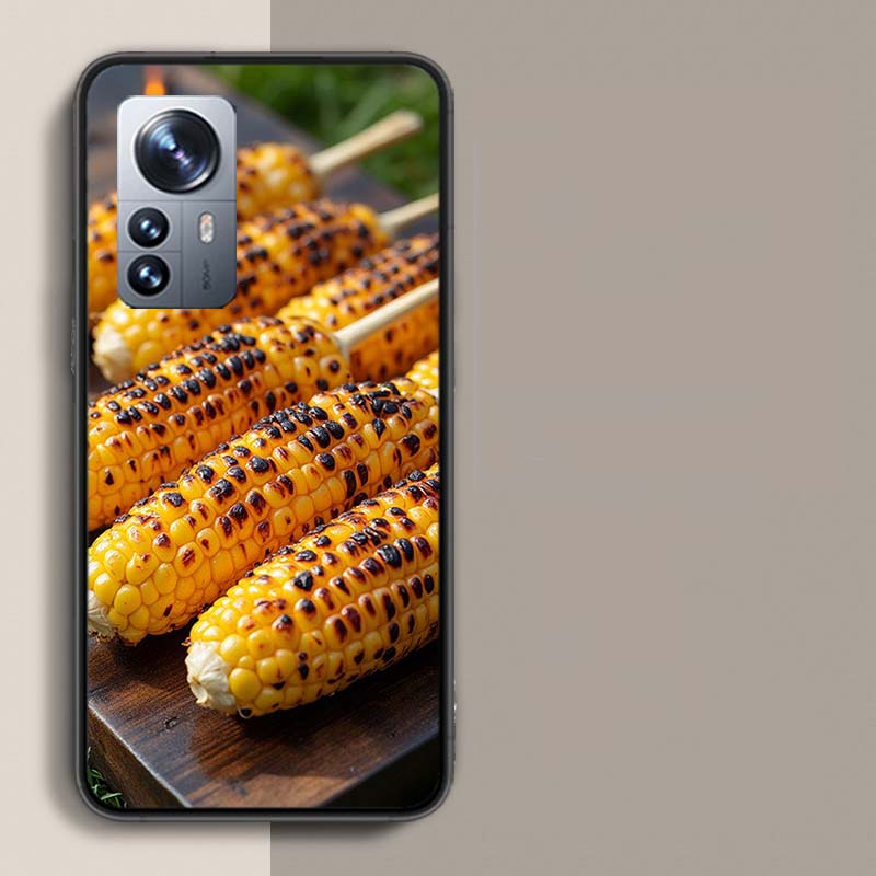 

Easy Bonfire Corn Cob Phone Case For Redmi Note 15 Pro 5G 14 13 12 Pro Plus 11 11T 11E 11S 10 Pro 10S 9 9S Cover Cell Clear with Redmi Note 12 Pro 4G