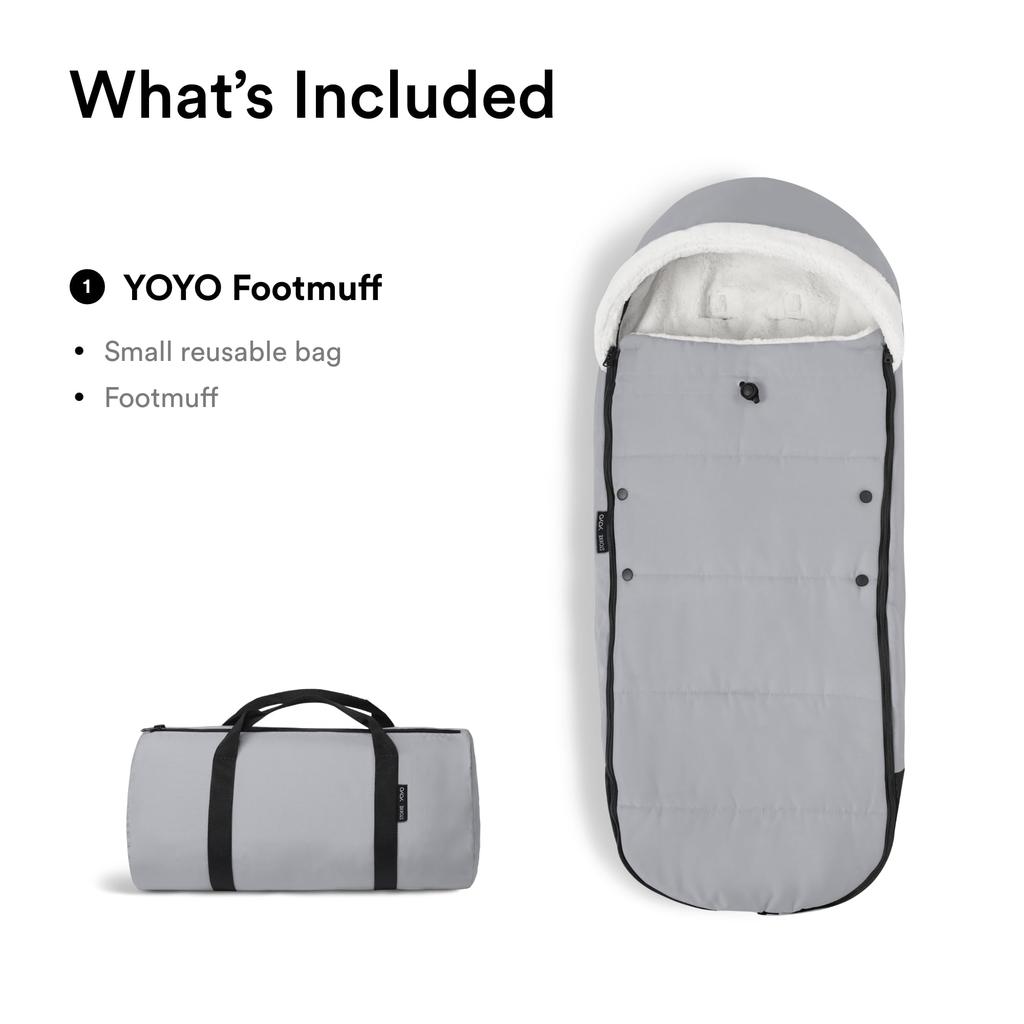 [Stokke] Stokke [Official] YOYO Footmuff Stone W18.5cm x H5cm x D89cm 646610