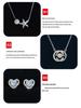 S925 Sterling Silver Peace Lock Necklace - Women's Luxury Clavicle Chain, Perfect Bestie Holiday Gift