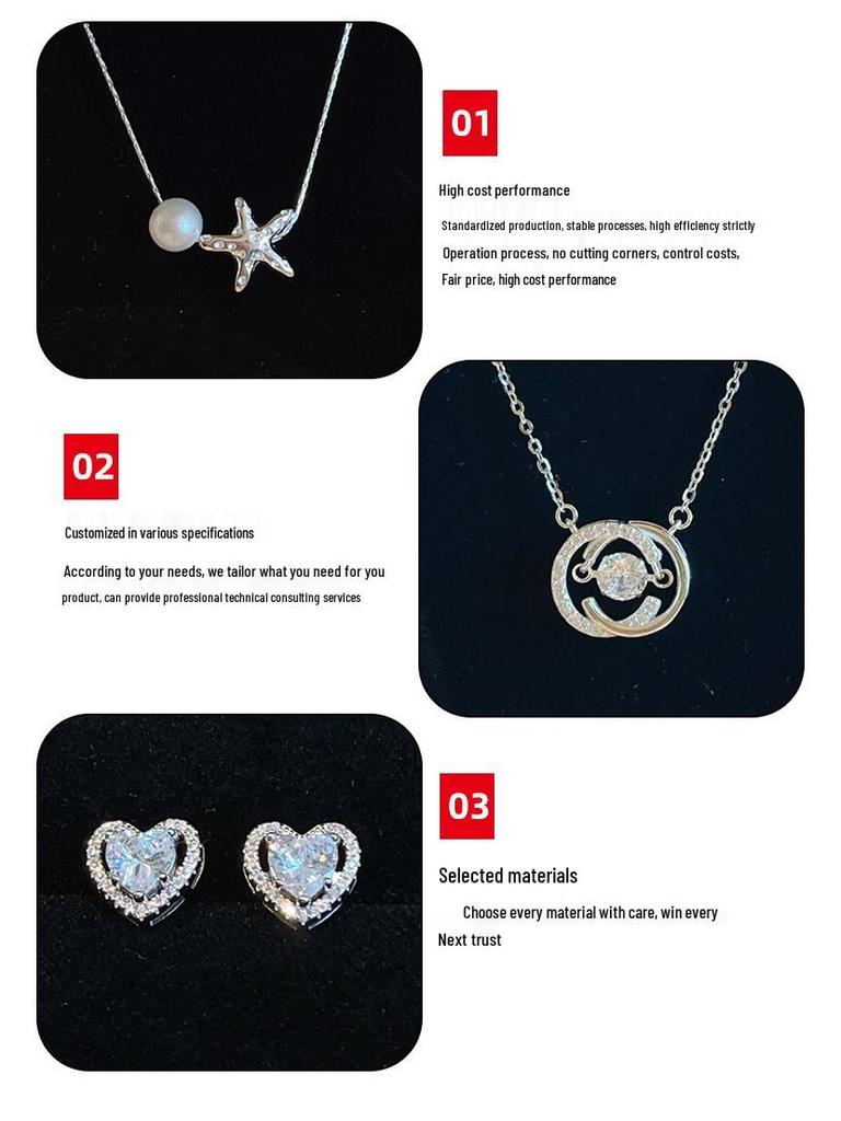 S925 Sterling Silver Peace Lock Necklace - Women's Luxury Clavicle Chain, Perfect Bestie Holiday Gift