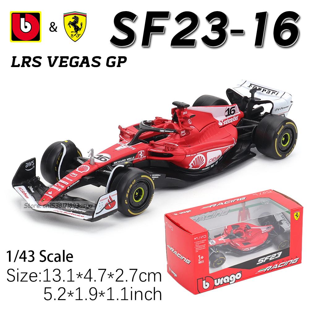 APTJ4 Bburago 1:43 F1 Red Bull Ferrari Mercedes Benz Aston Martin McLaren Alfa Romeo Legierung Luxusauto Druckguss-Automodell Spielzeugserie
