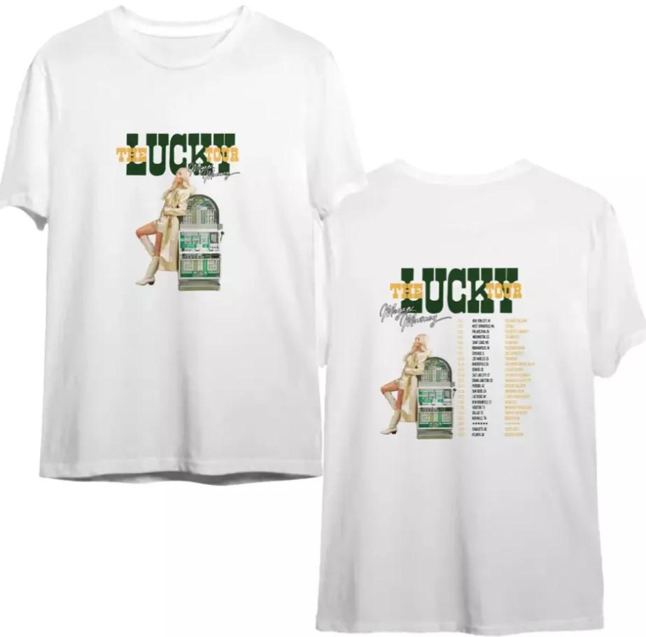 Megan Moroney The Lucky Tour 2026 Shirt Megan Moroney Fan Shirt. S