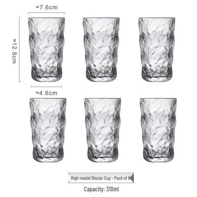 ZISIZ Glacier Pattern Universal Drinkware Set