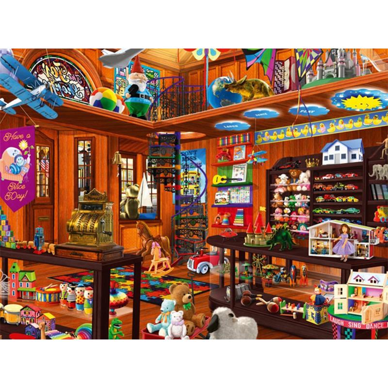 5D DIY diamantová malba Kreslený křížový steh Plný kulatý vrták výšivka Mozaika Umělecký obrázek kamínků Domácí dekorace na zeď dárek