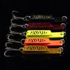 5Pcs Artificial Baits with Treble Hook Vibrant Colors Compact Design