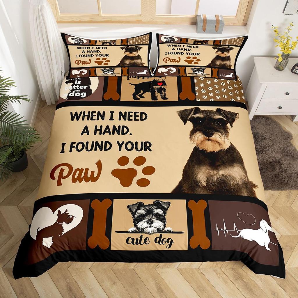 Erosebridal Kids Camping Bedding Set Twin Size Happy Camping Comforter Cover for Boys Girls Western Rustic Farmhouse Style Duvet Cover Vinta