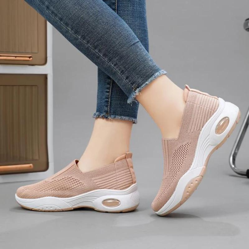 Fashion Fashion 2025 Casual Spring Autumn Slip On Women's Shoes Korean High Quality Offer New Designer Luxury Cheap Ladies Footwear Sale
