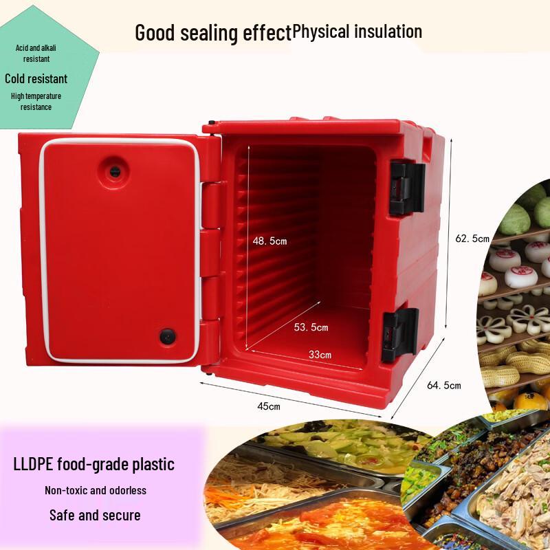 Portable Insulated Food Carrier Box