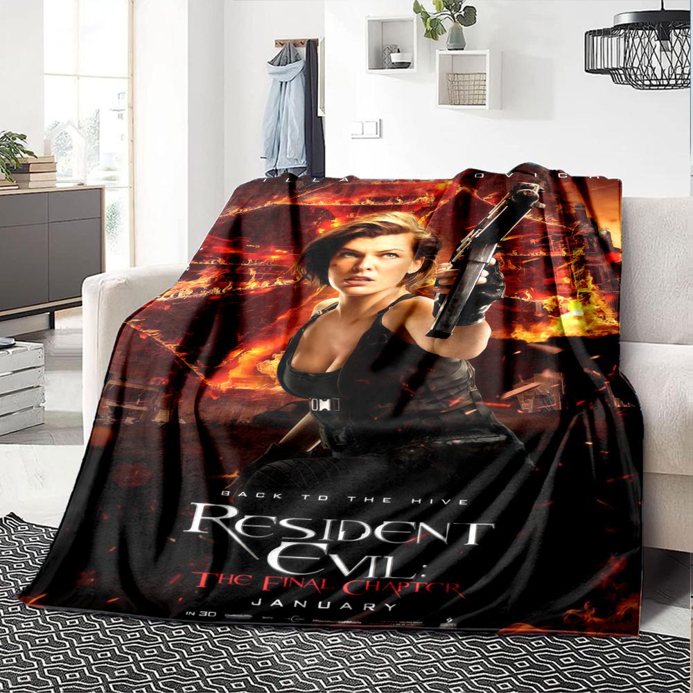 Resident Evil Blanket, High quality Comfortable for All Seasons, Home Decor, Warmth and Comfort