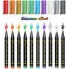 10PCS Skin Painting Face Paint For Beginners Human Body Graffiti Face Paint Marker Pens DIY Drawing Soft Brush Non-toxic