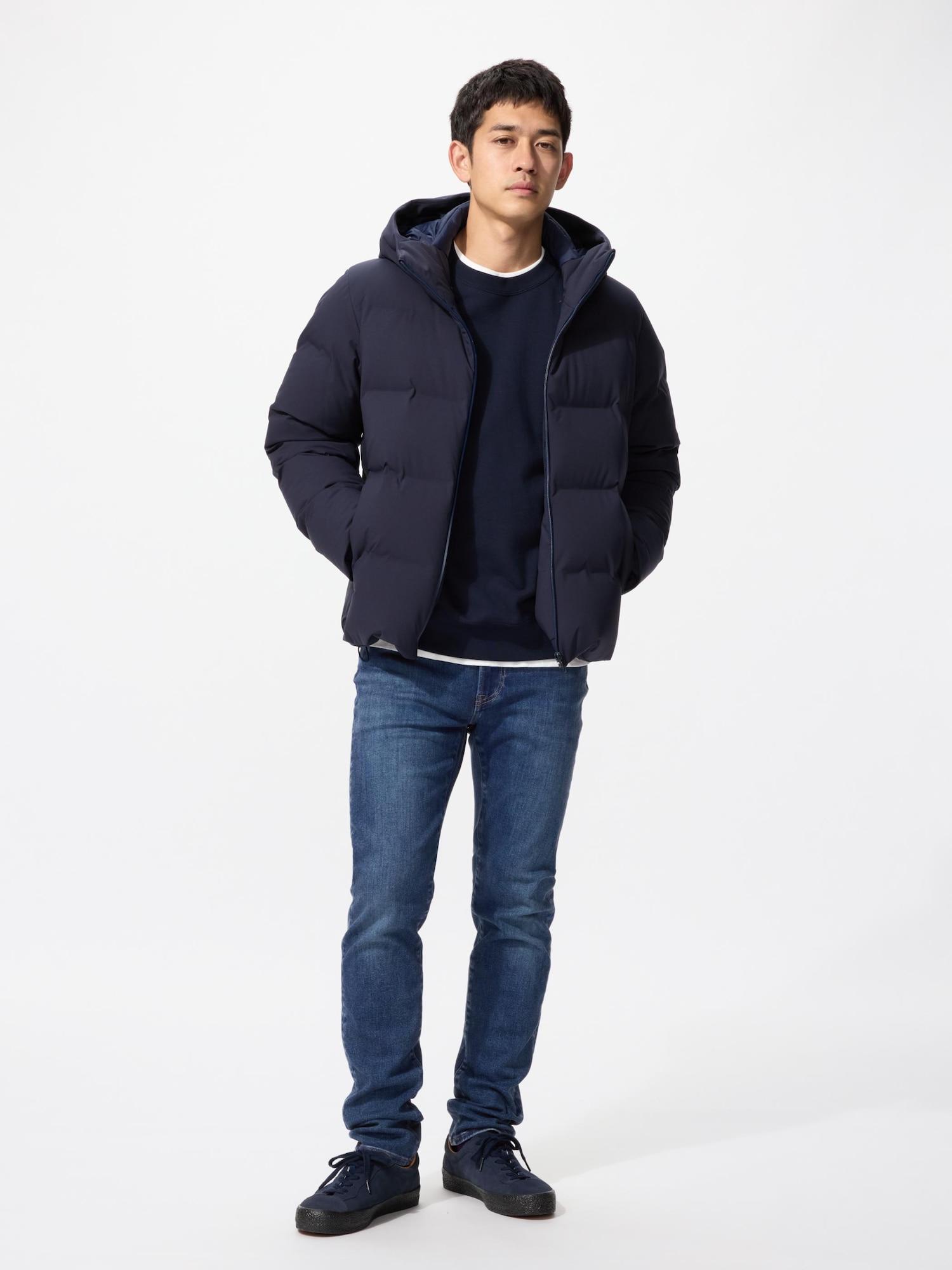 

Uniqlo Япония Heattech Ультраэластичные джинсы 66 BLUE/30