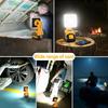 15W 2000LM Cordless LED Work Light Portable Floodlight for Dewalt 20V 60V Batteries with USB Charging Port for Job Sites Camping
