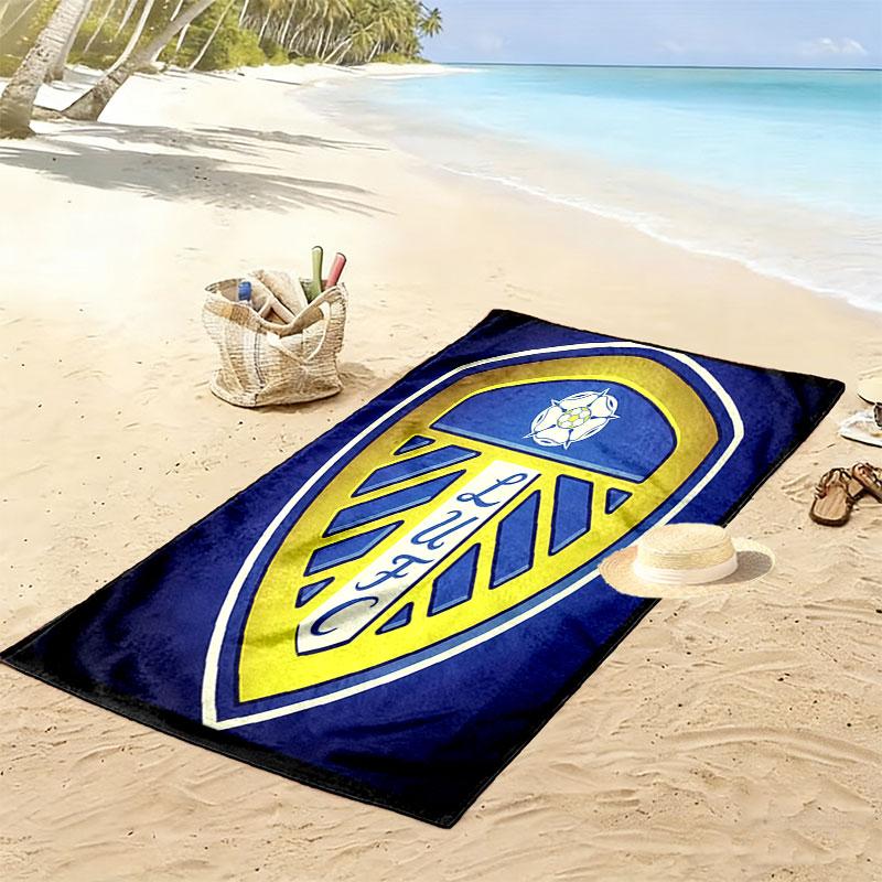 LUFC Poster Strandtuch, Großes Weiches Schnelltrocknendes Handtuch für Strand Camping Schwimmen