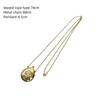 Leather Rope Long Sweater Chain Korean-Style Chain Necklaces Vintage Vase Pendant Necklace