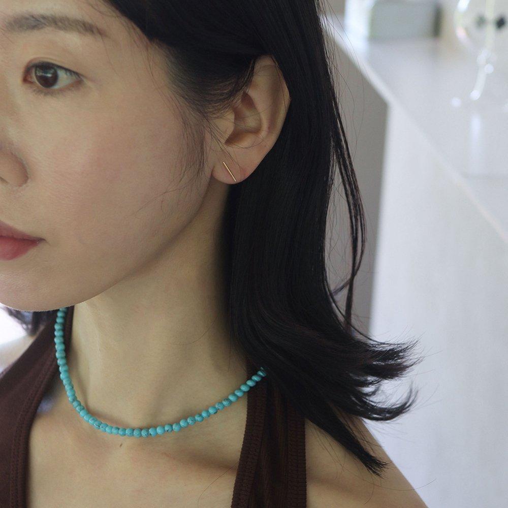 14K Gold-Filled Silver Cubic Line 5P Set