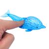 NOS Spongy Dolphin Bead Stress Ball Toy Squeezable Stress Relief Toy