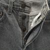 Levi's 90s Made in USA 501 Old Dyed Black Straight denim pants Women Used