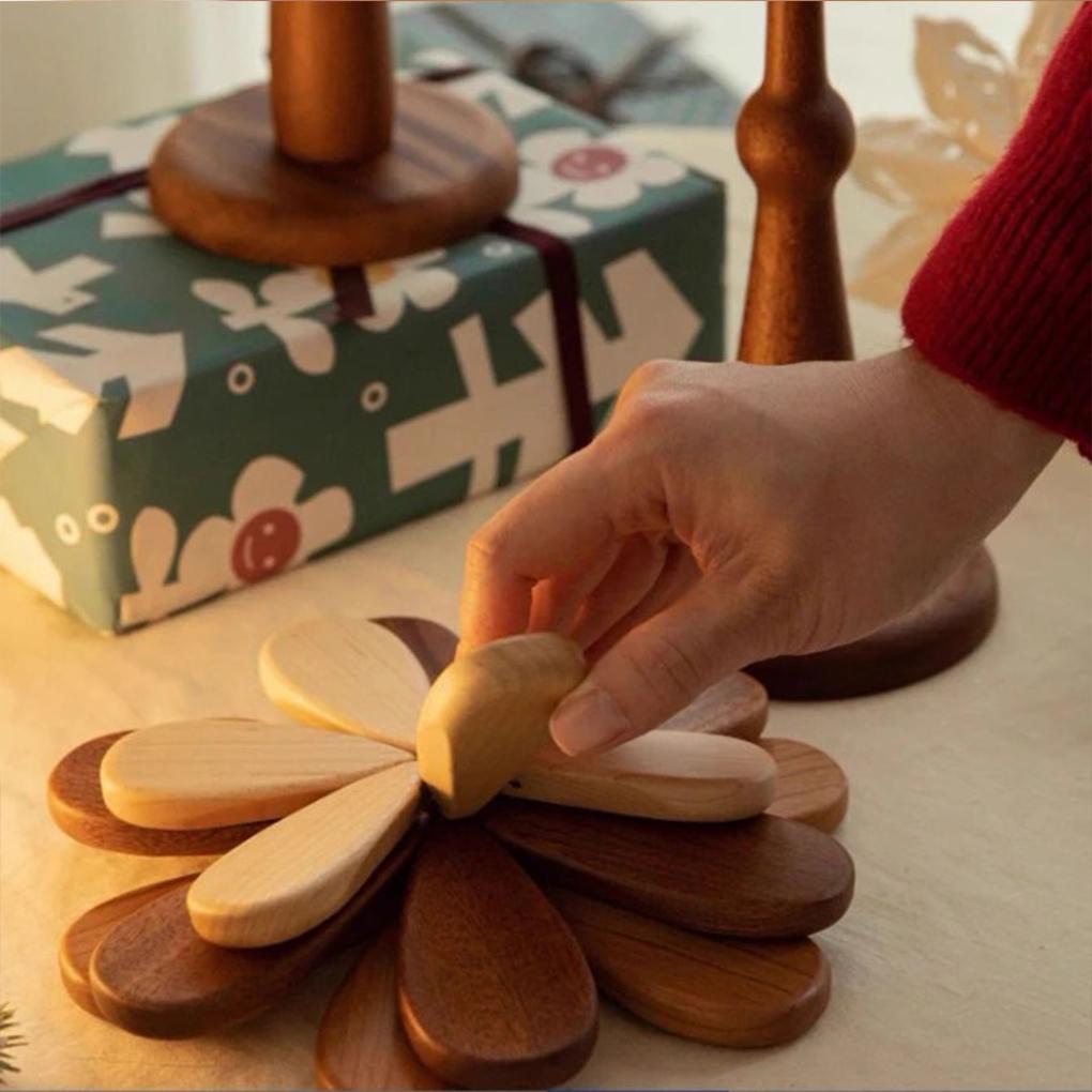 Wood Table Mats For Durable And Elegant Table Setting Wooden Coasters Coaster Wooden Drink Coaster