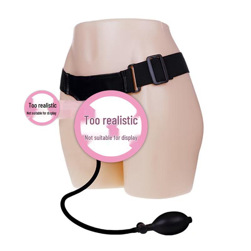 Pilot Women's Wearable Inflatable Simulated Penis Adult Toy