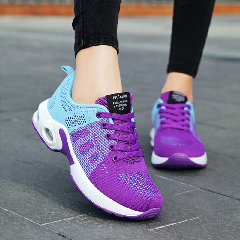 Women/Girls Leather  Soft Soled Middle Top Dance Shoes  Jazz Practice Dance Shoes Dance Sneakers