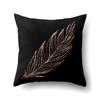 Polyester Pillow Case Automobile Decoration Home Printed Pillow Case Waist Cushion Cover Car Cushion Head Cushion Cover