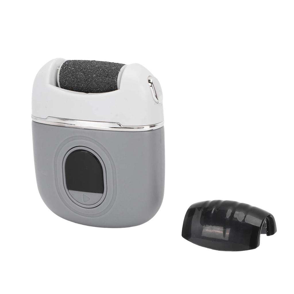 Electric Callus Remover Pedicure Foot File USB Rechargeable Foot Scrubber for Dead Skin Gray